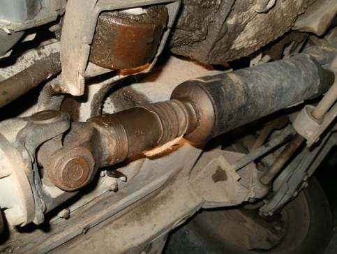 Люфт в шлицах кардана Люфт в шлицах кардана